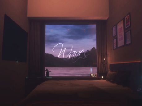 VRChatワールド紹介 Waves サムネイル