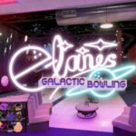 VRChatワールド紹介 e-Lanes Galactic Bowling サムネイル