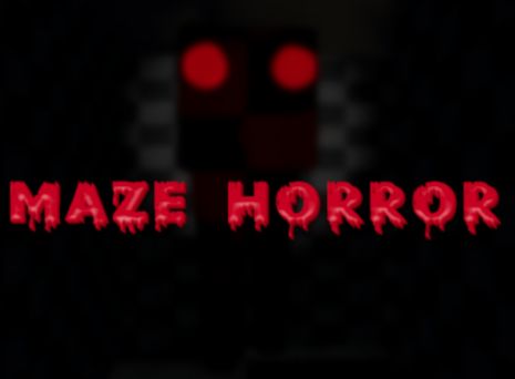VRChatワールド紹介 maze horror サムネイル