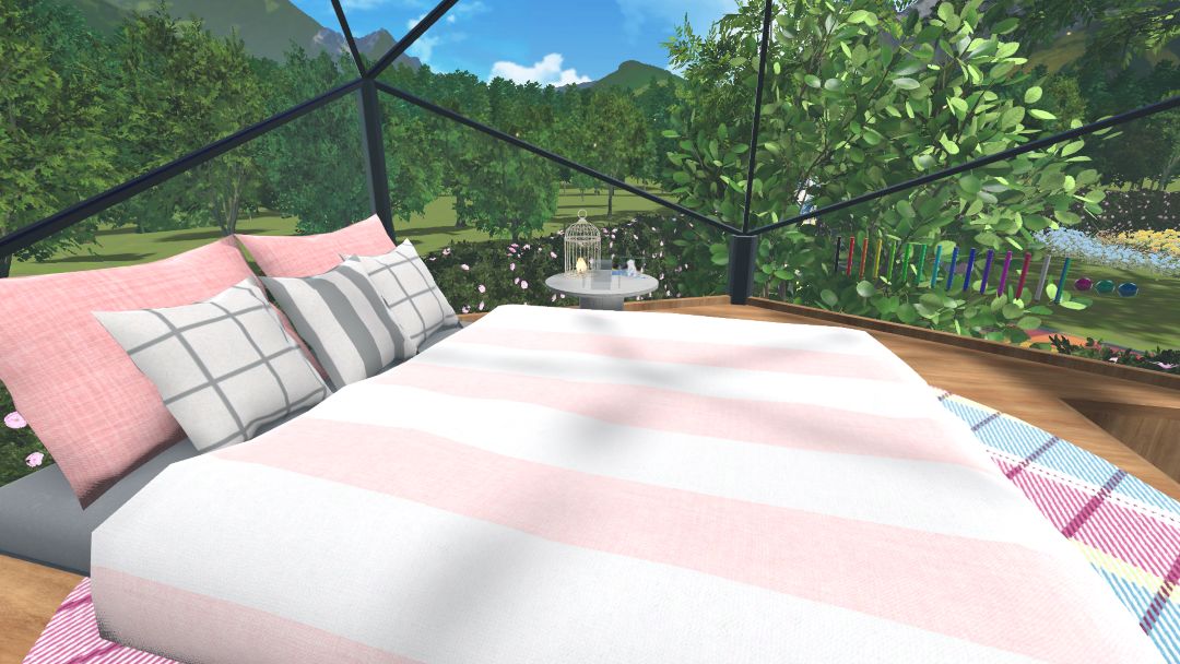 VRChatワールド紹介 -yuuri-夏色庭園 4