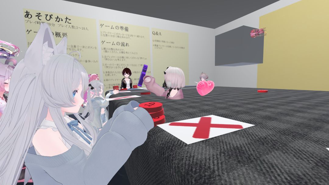 VRChatワールド紹介 あなたは多数派？少数派？ 3