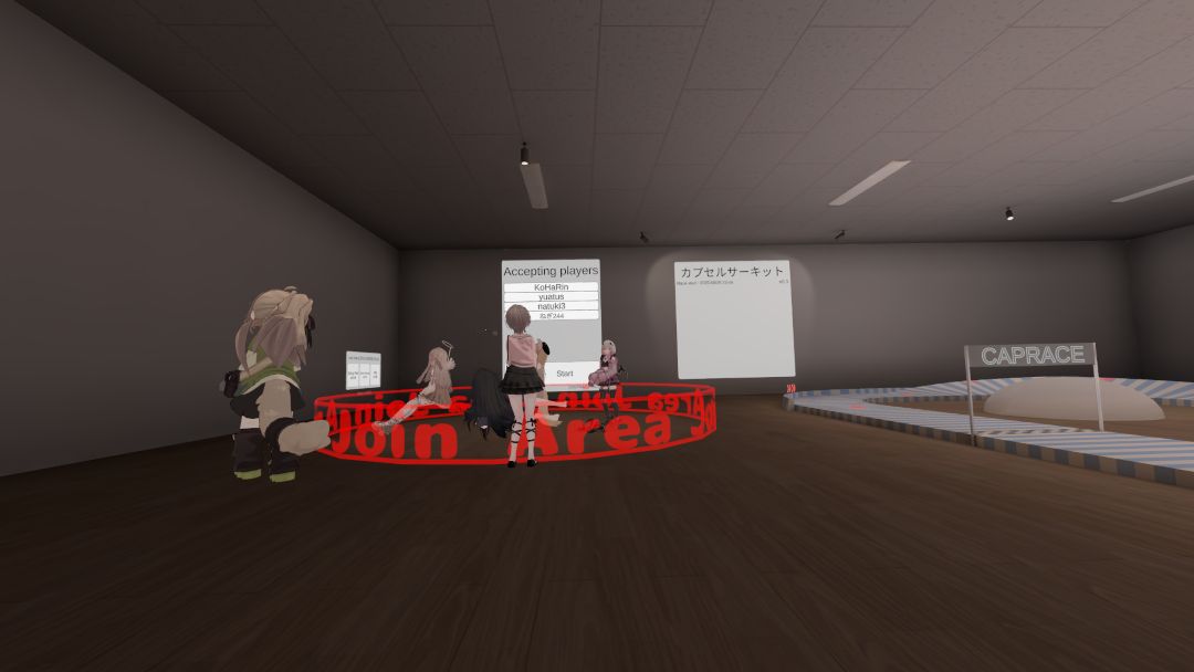 VRChatワールド紹介 カプセルサーキット［CAPRACE］ 2