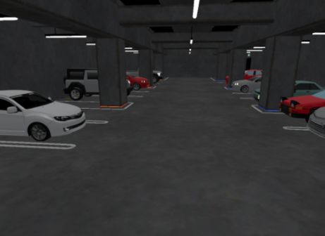VRChatワールド紹介 不思議な駐車場 Anomaly Parking サムネイル