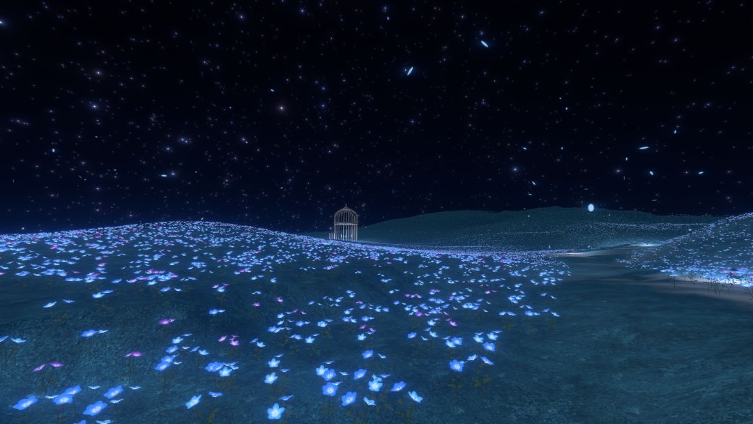 VRChatワールド紹介 光とネモフィラと 2