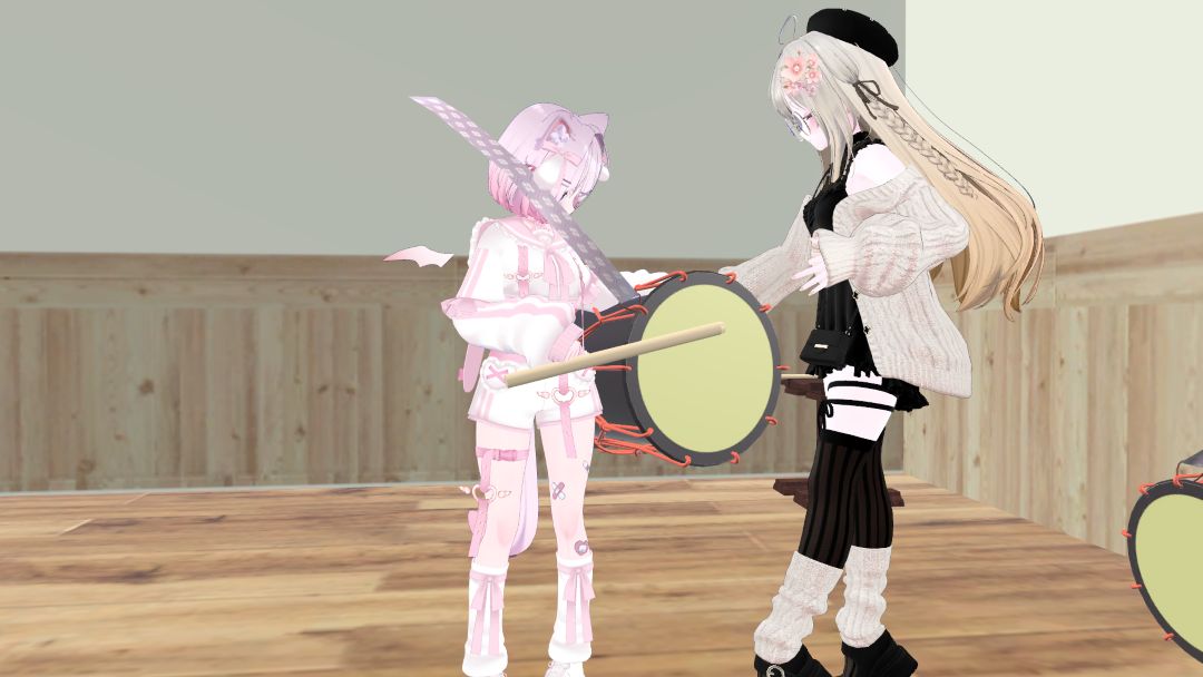 VRChatワールド紹介 和太鼓体験ワールド 3