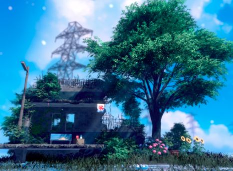 VRChatワールド紹介 夏の忘れ物 サムネイル