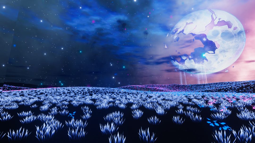 VRChatワールド紹介 记忆中的花海⁄The Sea of Flowers in Memory 1