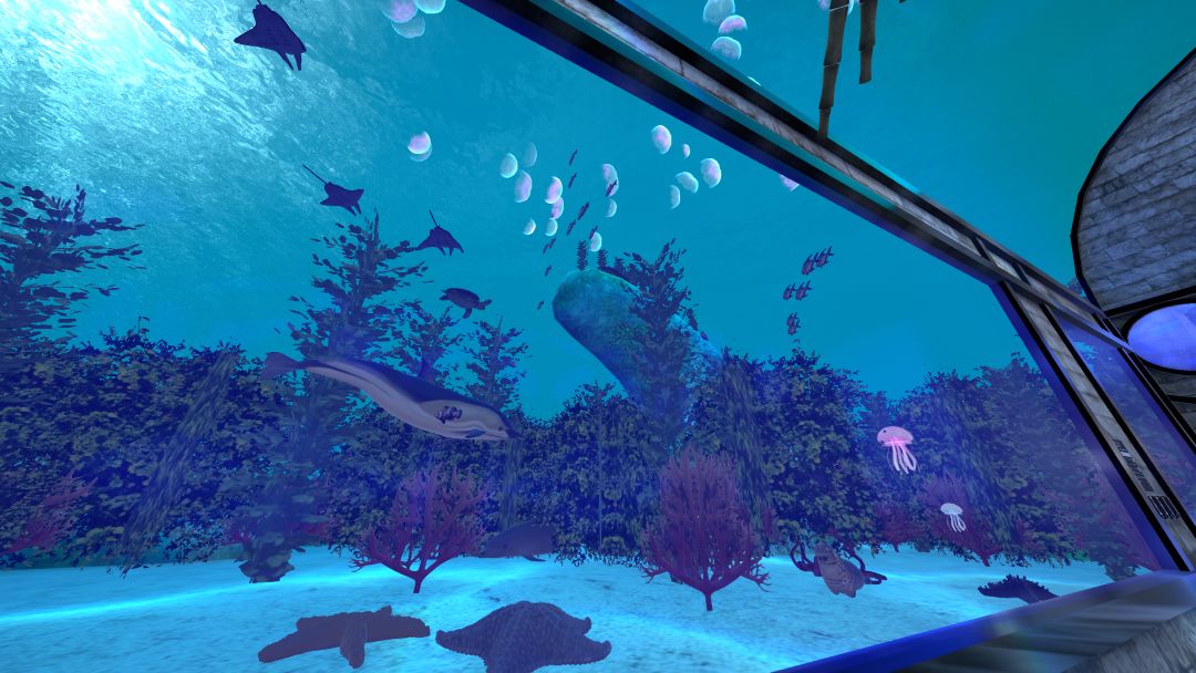 VRChatワールド紹介 Aquarium Salon （水族館サロン） 3