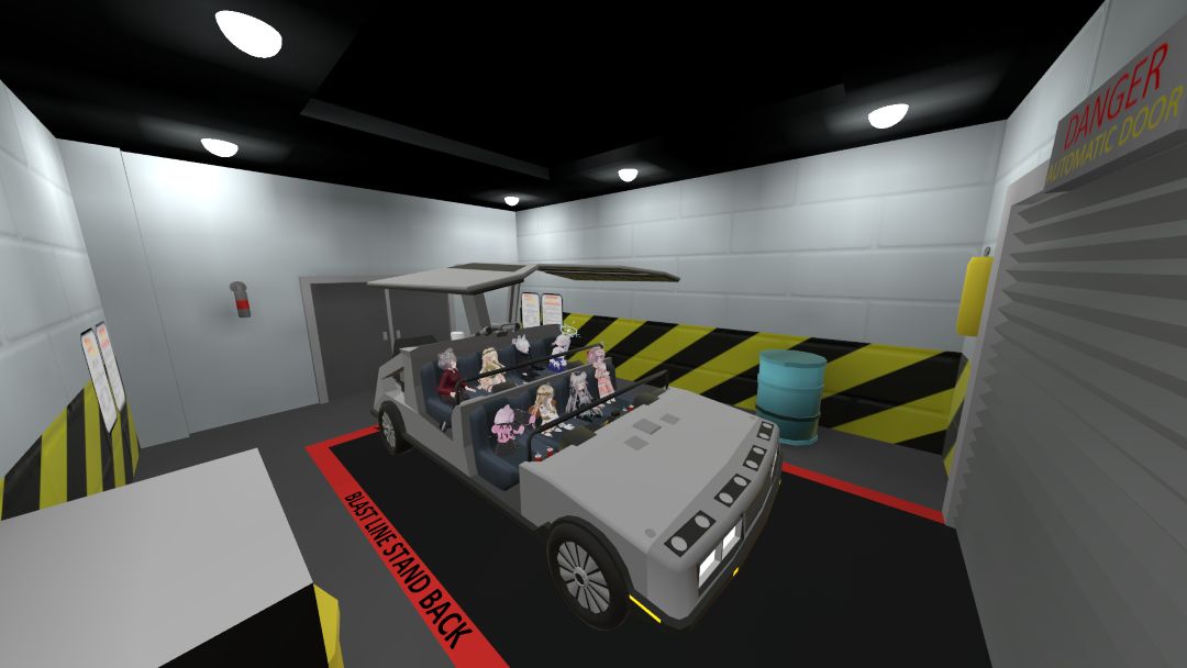 VRChatワールド紹介 Back to the Future The Ride 1