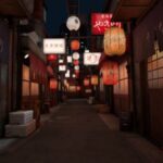 VRChatワールド紹介 Japanese Alley - VRC Light Volumes Test サムネイル