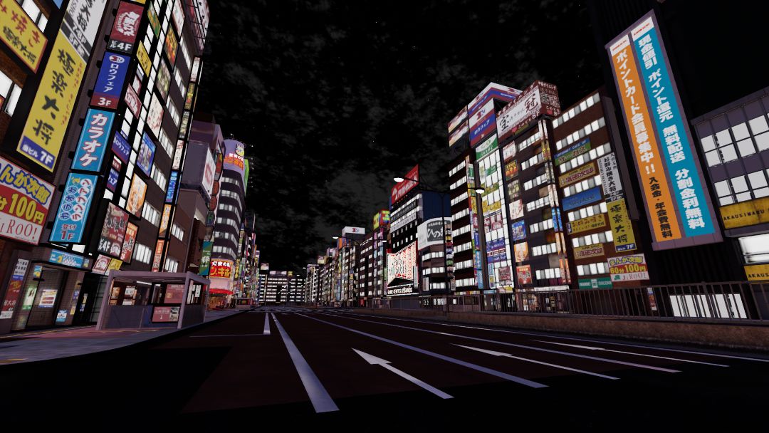 VRChatワールド紹介 Kamurocho 1