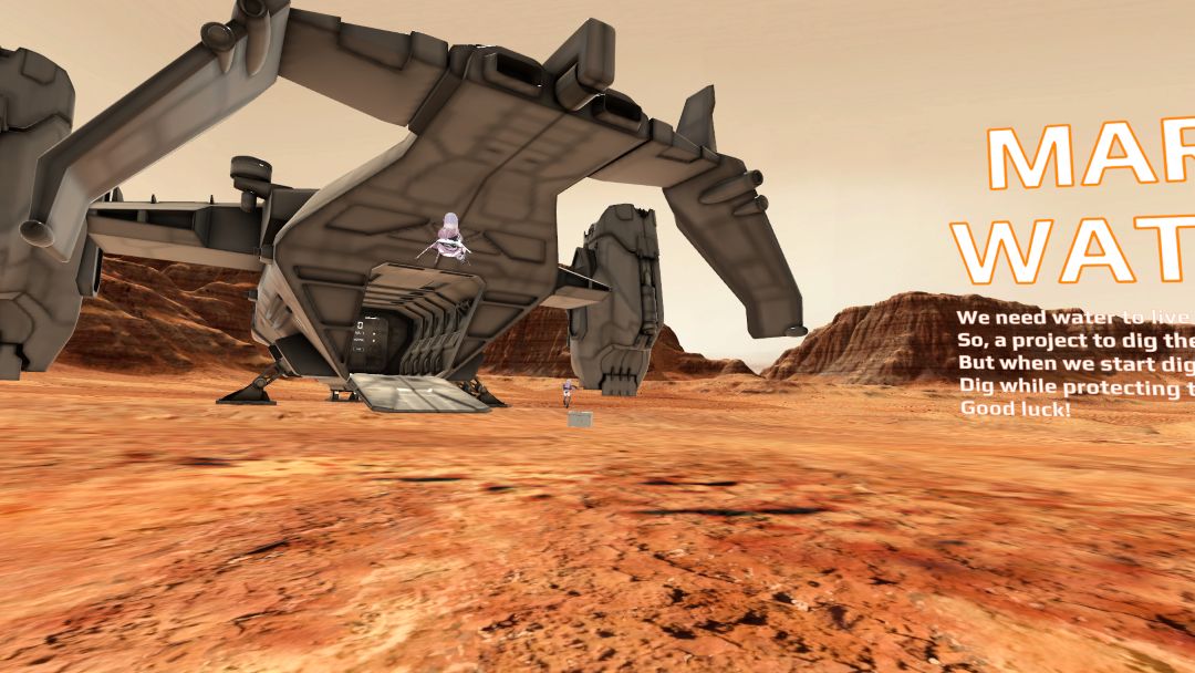 VRChatワールド紹介 Mars Water 1