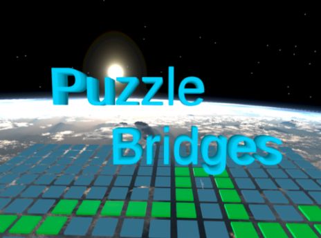 VRChatワールド紹介 Puzzle Bridges サムネイル