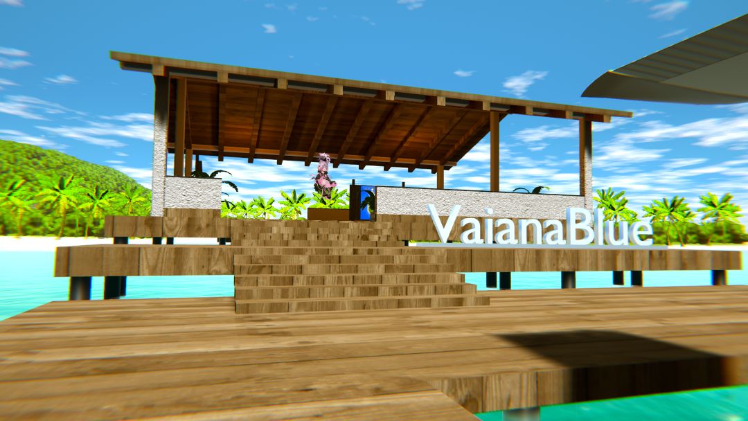 VRChatワールド紹介 Vaiana Blue 1