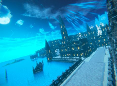 VRChatワールド紹介 モーナ・ブルグ市街 サムネイル