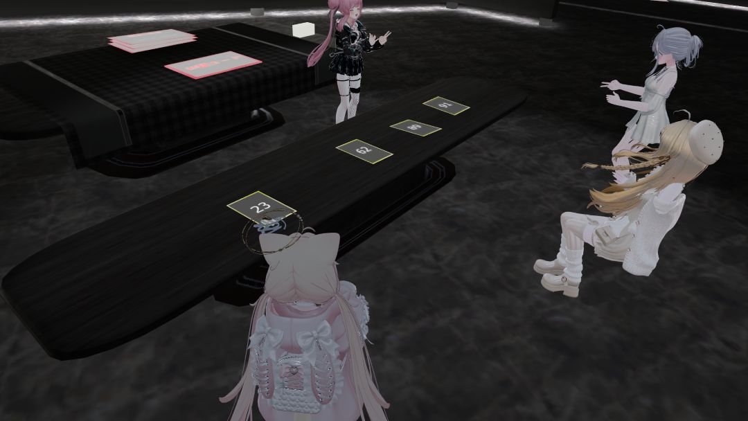 VRChatワールド紹介 何か価値観を数字にして順番に並べれたら気持ちいいゲーム 3