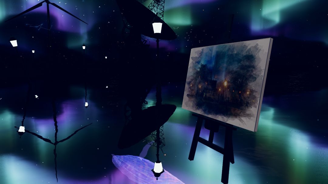 VRChatワールド紹介 星空茶店 ～ Charlotte's Aurora Island 2
