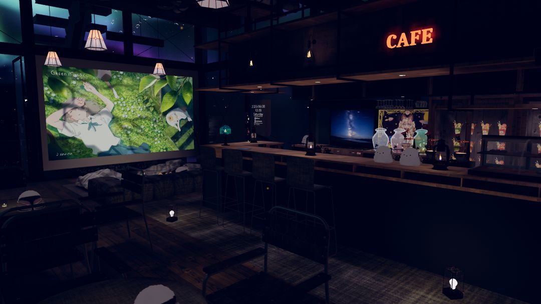 VRChatワールド紹介 星空茶店 ～ Charlotte's Aurora Island 3