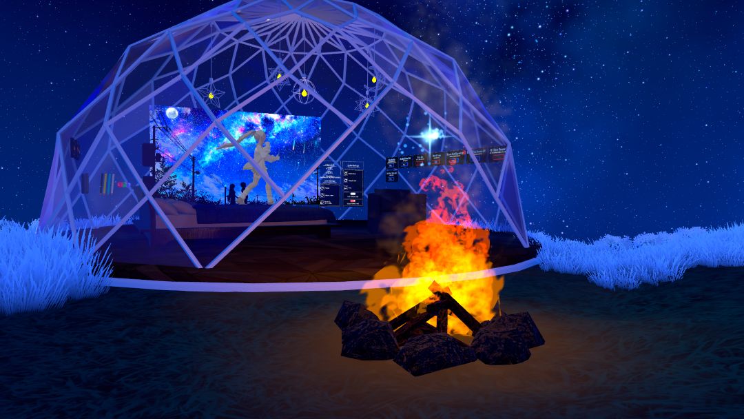 VRChatワールド紹介 星降る丘に芽吹くは、忘れられし世界樹 -Forgotten Yggdrasil on the Starry Hill- 1