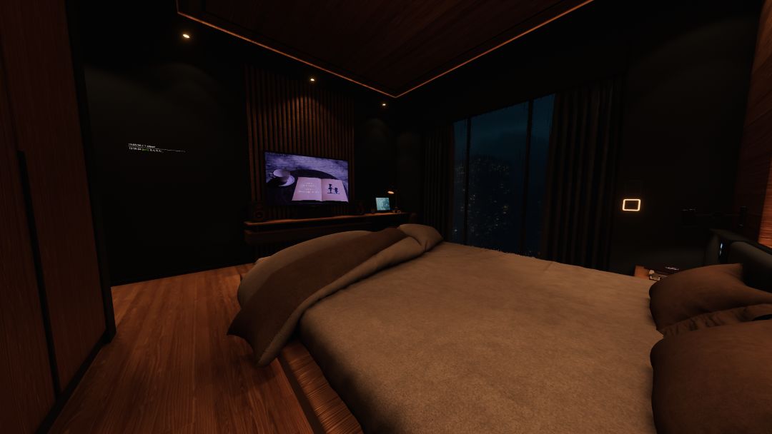 VRChatワールド紹介 雨音のすみか - Amaoto no sumika 2