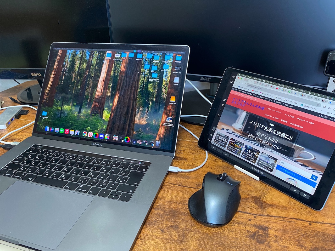 iPadをMacのサブもニターニしたい