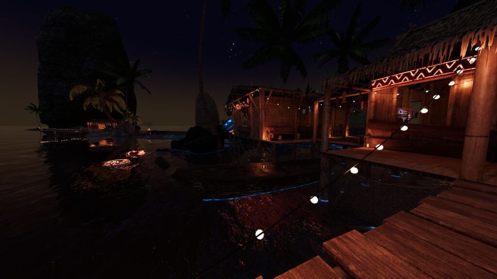 【VRChatワールド紹介】Deep Blue Night | インドアろんろんのお役立ちブログ