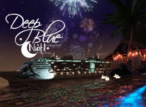 VRChatワールド紹介 Deep Blue Night 1