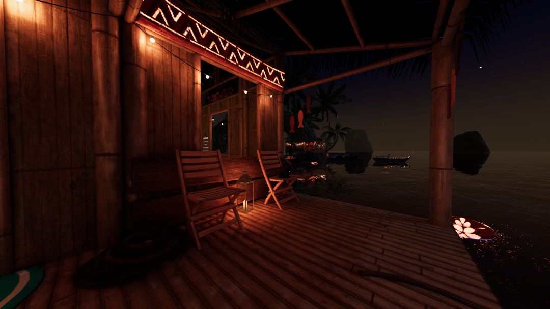 VRChatワールド紹介 Deep Blue Night 4