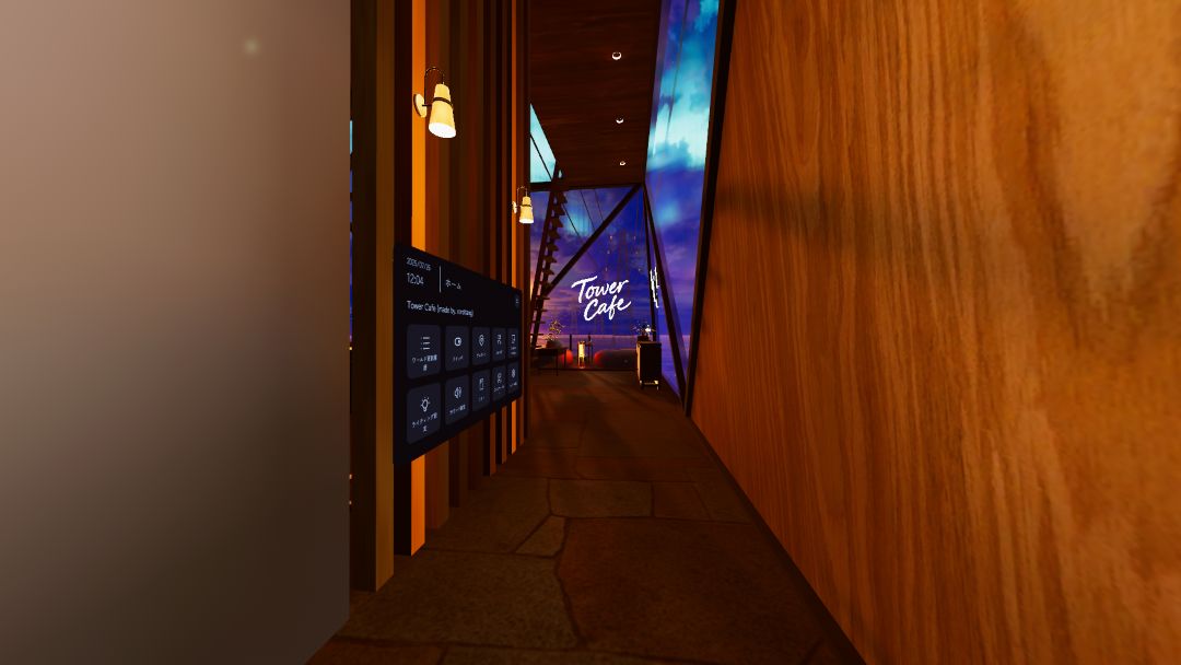 VRChatワールド紹介 Tower Cafe 1