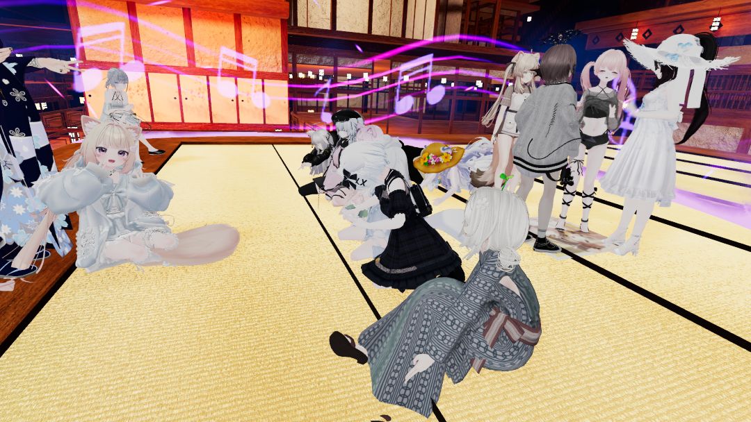 VRChatワールド紹介 Upper Rank Meeting - The Infinity Castle - Kimetsu No Yaiba 3