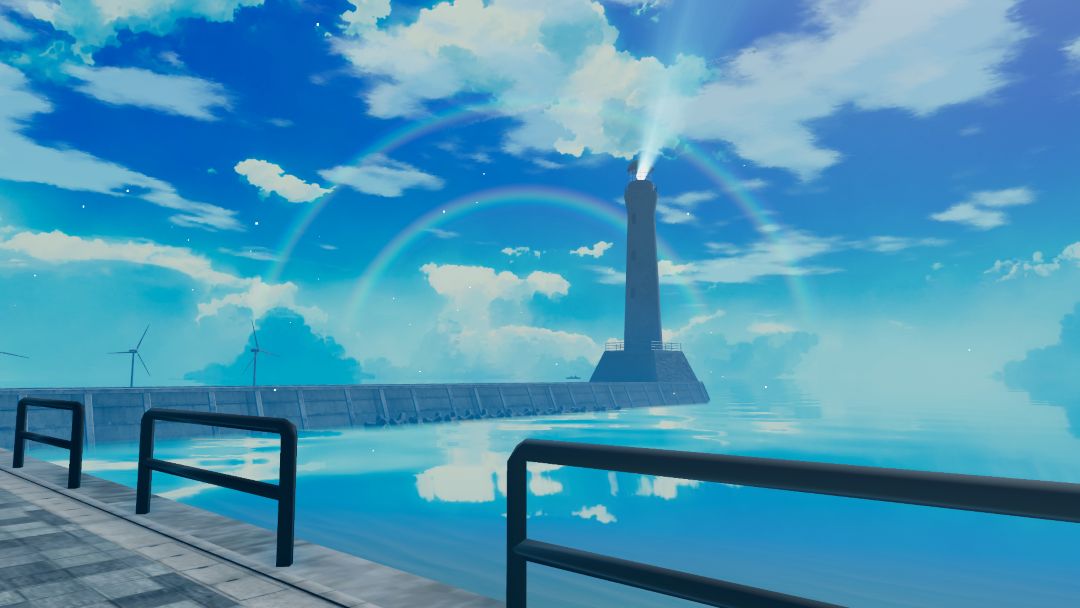 VRChatワールド紹介 まろの港町 -Port town- 2