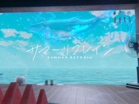 VRChatワールド紹介 サマーリフレイン サムネイル