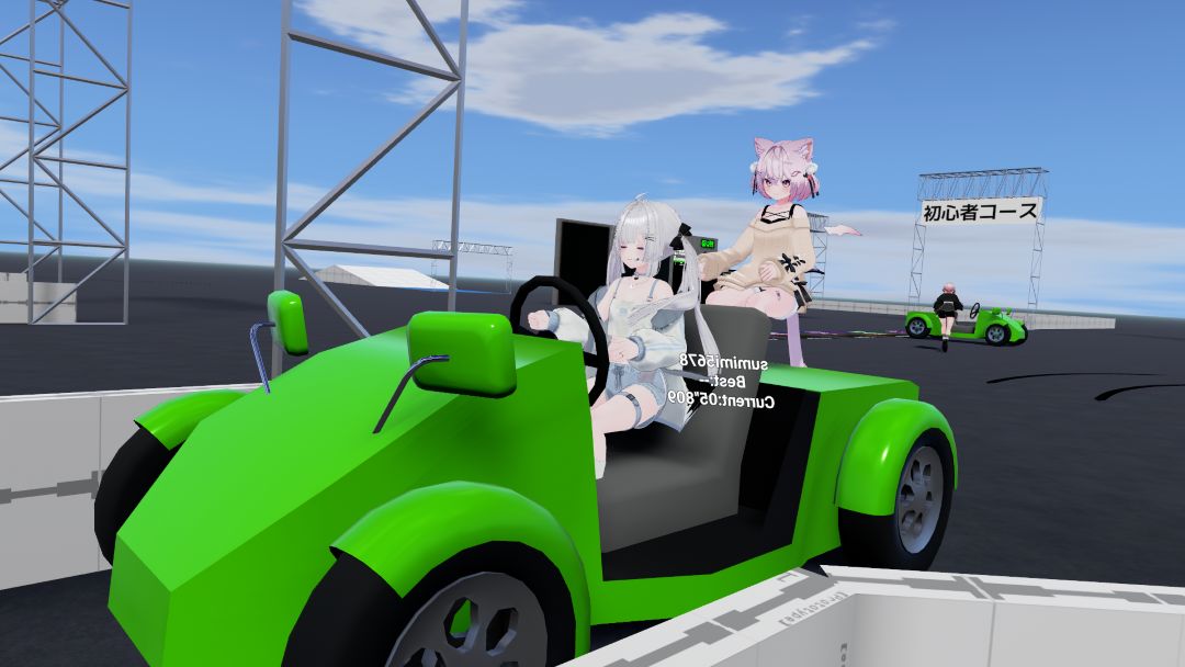 VRChatワールド紹介 壁に当たらないように走れ 3