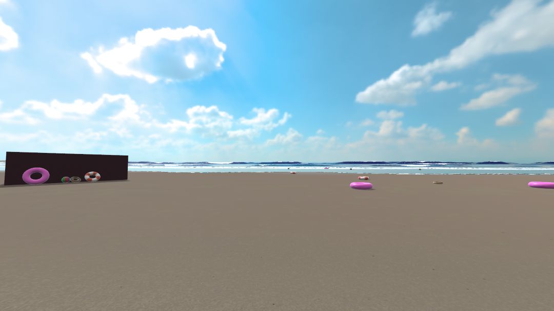 VRChatワールド紹介 波打ち際と 2