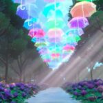 VRChatワールド紹介 雨上がりの午後-Afternoon after the rain- サムネイル