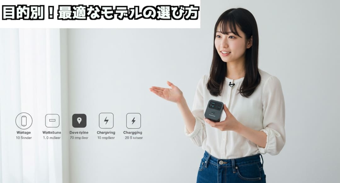 2025年 ポータブルバッテリー選び方