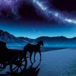 VRChatワールド紹介 A Starry Carriage Ride サムネイル