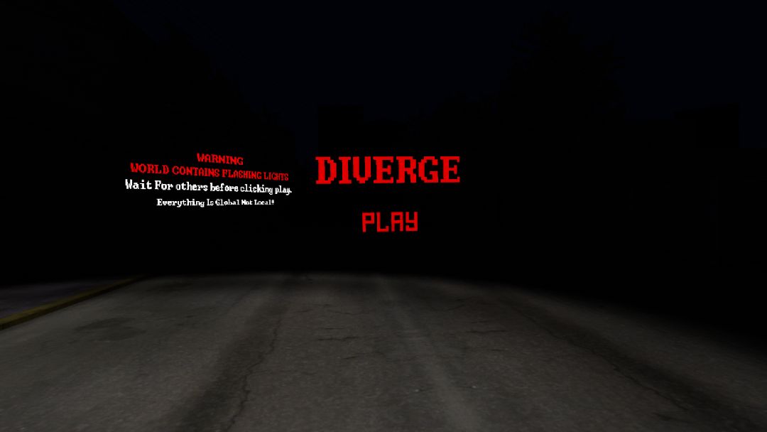 VRChatワールド紹介 DIVERGE 1