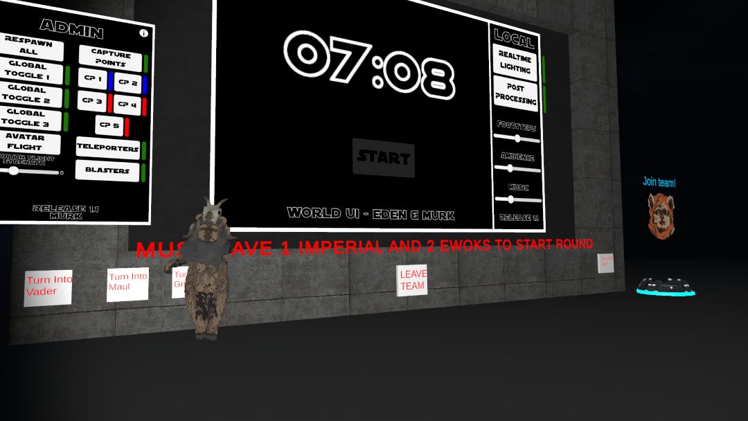 VRChatワールド紹介 Ewok Hunt ｜ Custom PVP 7