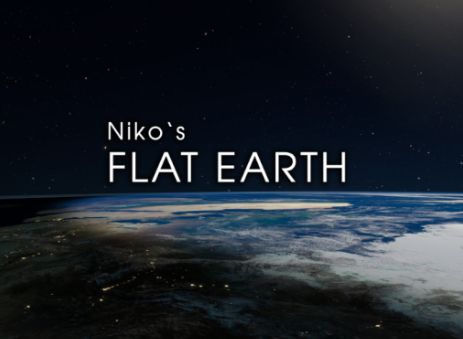 VRChatワールド紹介 Flat Earth サムネイル