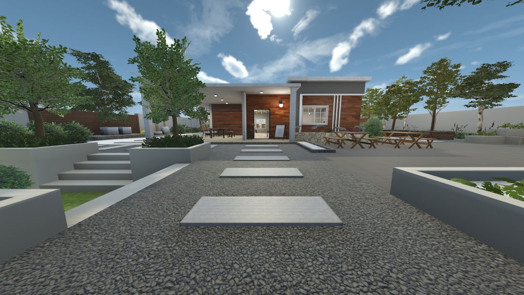 VRChatワールド紹介 Home Cafe - MiniGreen 1