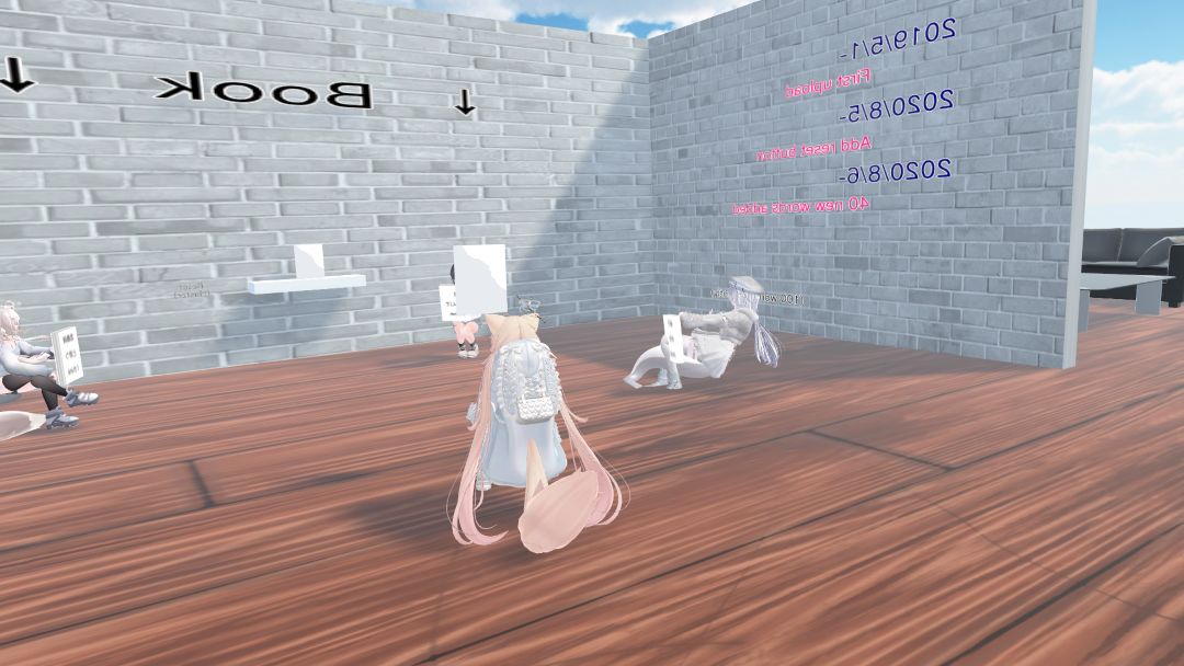 VRChatワールド紹介 NG word game 1