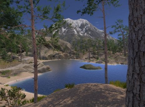 VRChatワールド紹介 Rocky Mountain Park サムネイル