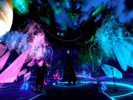 VRChatワールド紹介 Twinkle Mistletoe サムネイル