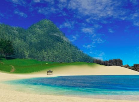 VRChatワールド紹介 Ultra Beach サムネイル