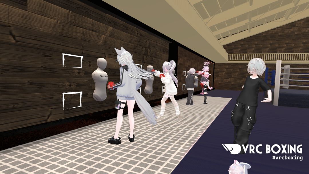 VRChatワールド紹介 VRC BOXING ［JP ⁄ EN ⁄ KR］ 3