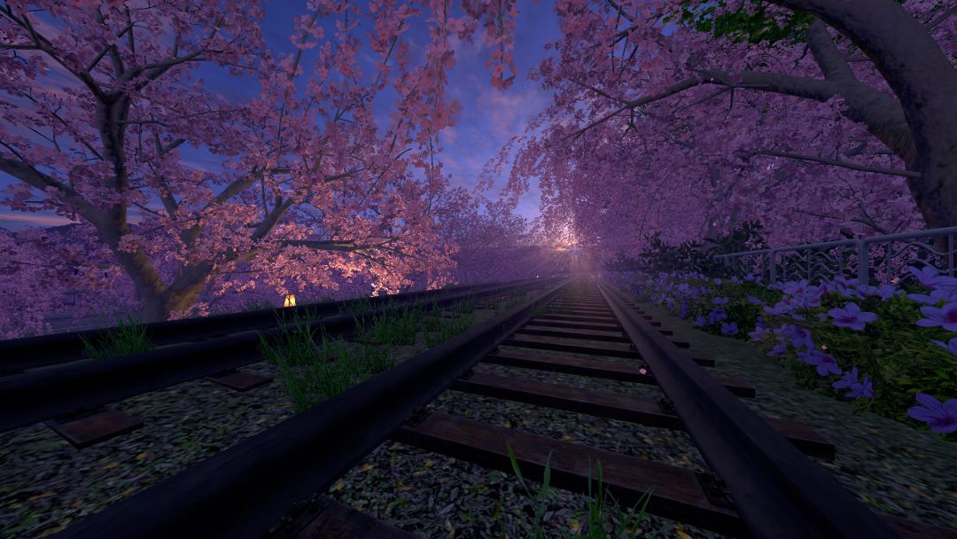 VRChatワールド紹介 Yayoi sakura Incline 1