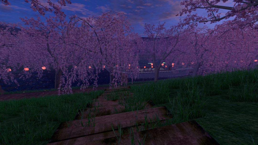 VRChatワールド紹介 Yayoi sakura Incline 2