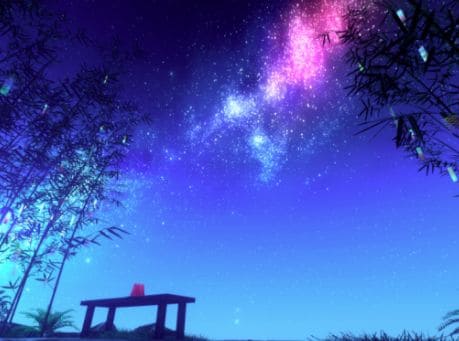 VRChatワールド紹介 星今宵 サムネイル