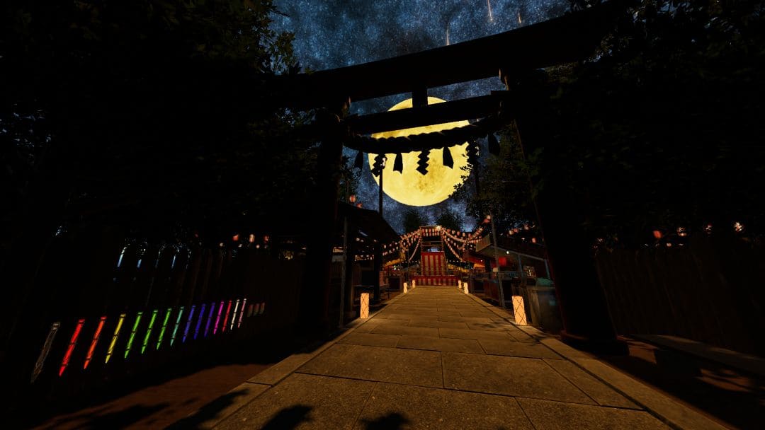 VRChatワールド紹介 竹影の夏祭り 2